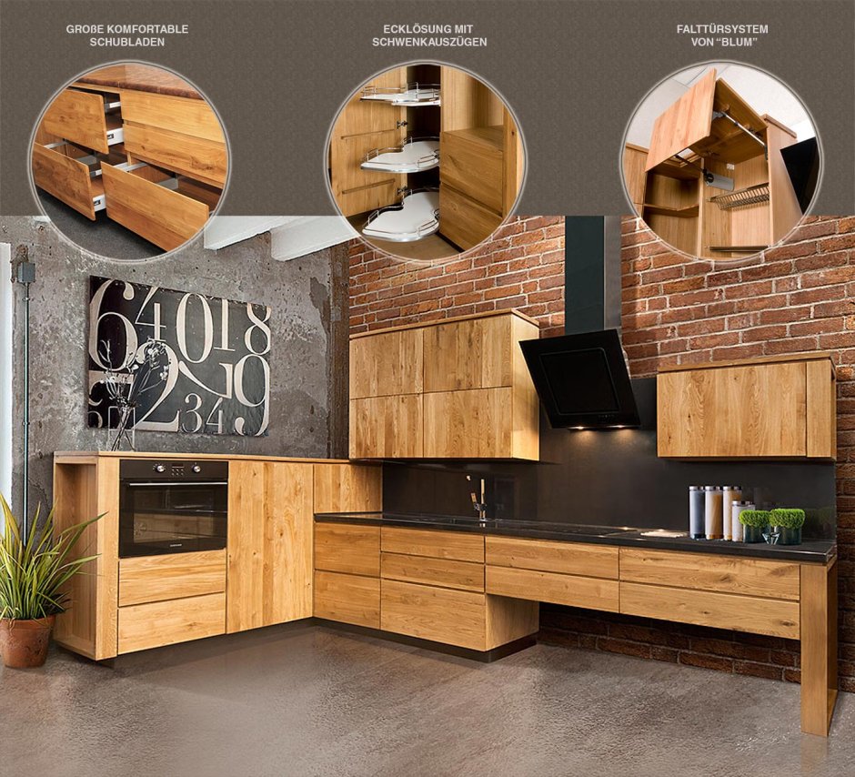 L'Ottocento кухня Industrial Chic