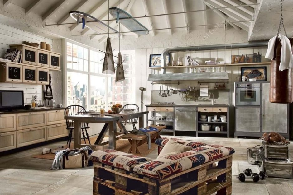 Кухня Loft Marchi Group