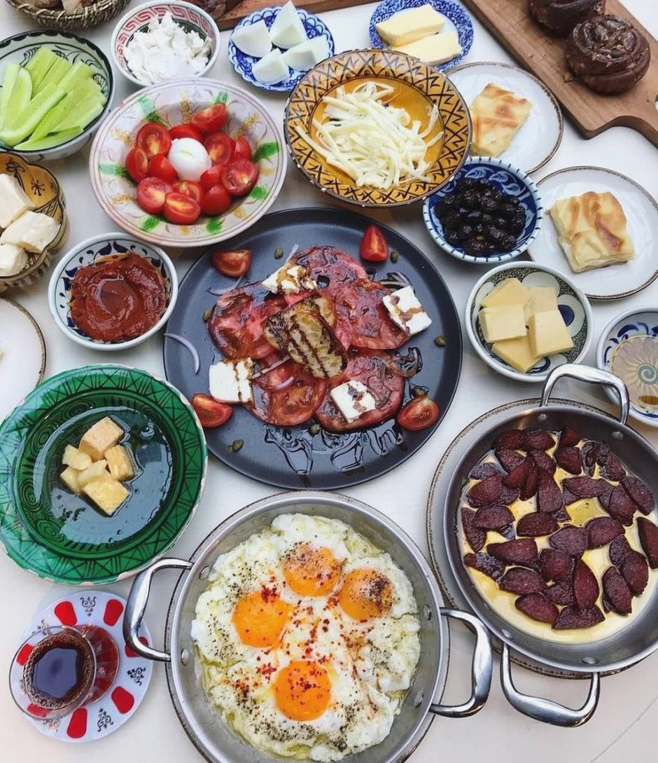 Турецкая кухня завтрак