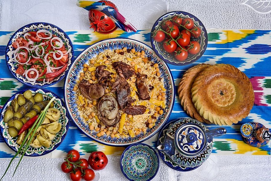 Блюда узбекской кухни список с фото