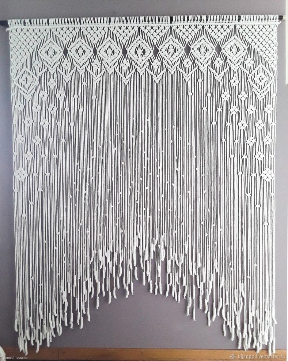 Тюль макраме