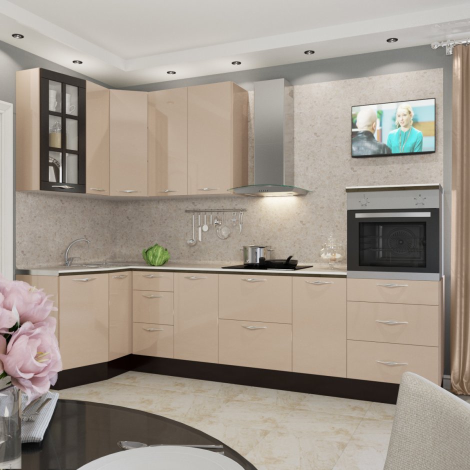 Кухня Alvic Luxe капучино