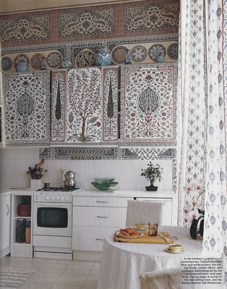 Марокканский стиль в интерьере кухни