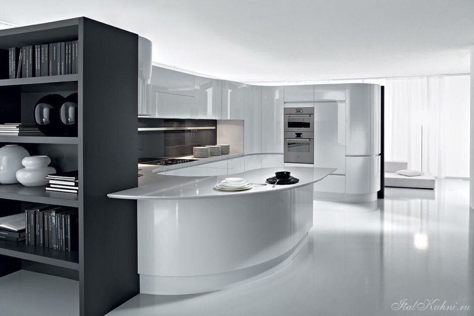 Pedini Италия радиусная кухня