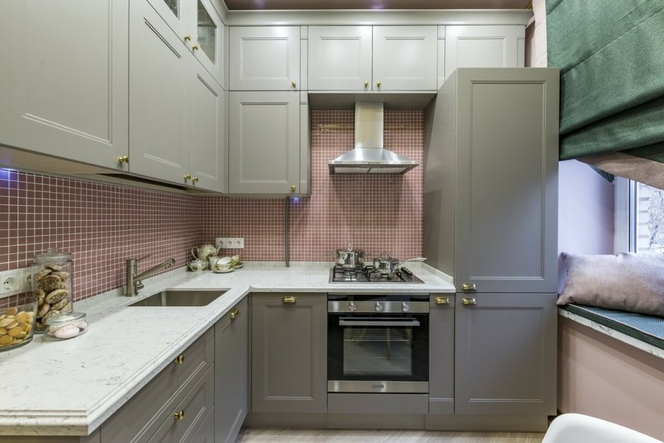 Планировка кухни 5м2 Столплит угловые