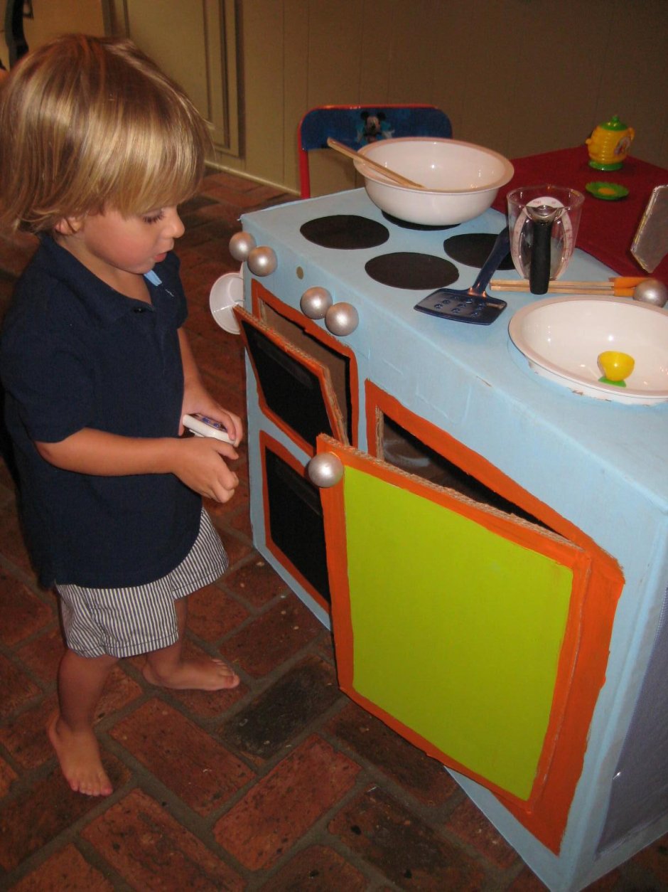 Детская кухня из фанеры