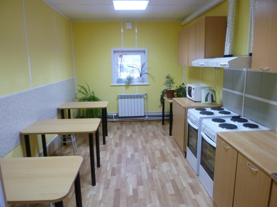 Кухня в общежитии