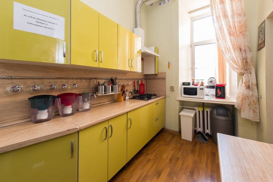 Оснащение кухни в общежитиях