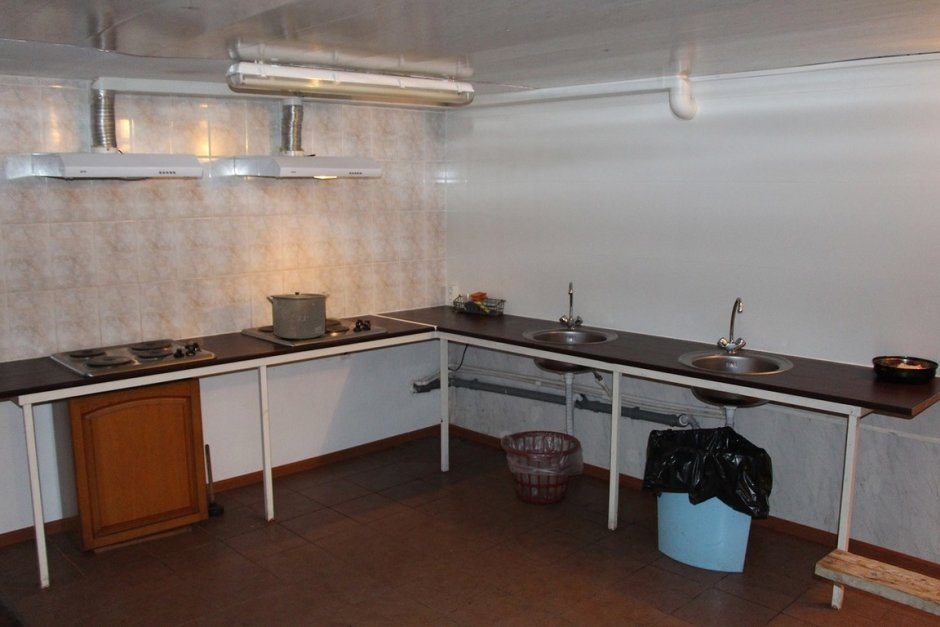 Оборудование кухни в общежитии