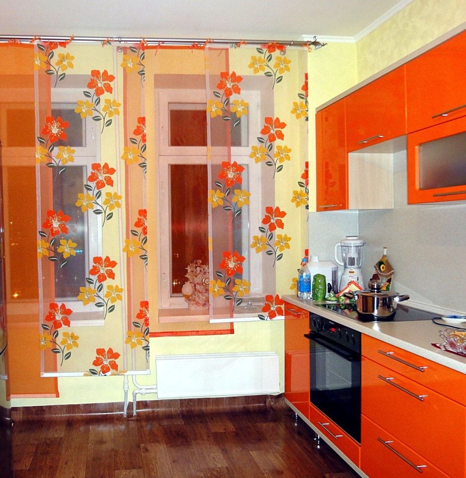 Японские панели шторы на кухню