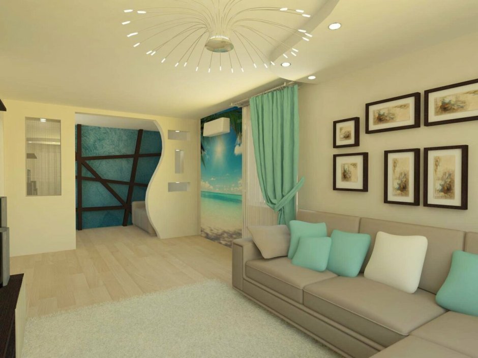 Акцентная Сиена на Кухте