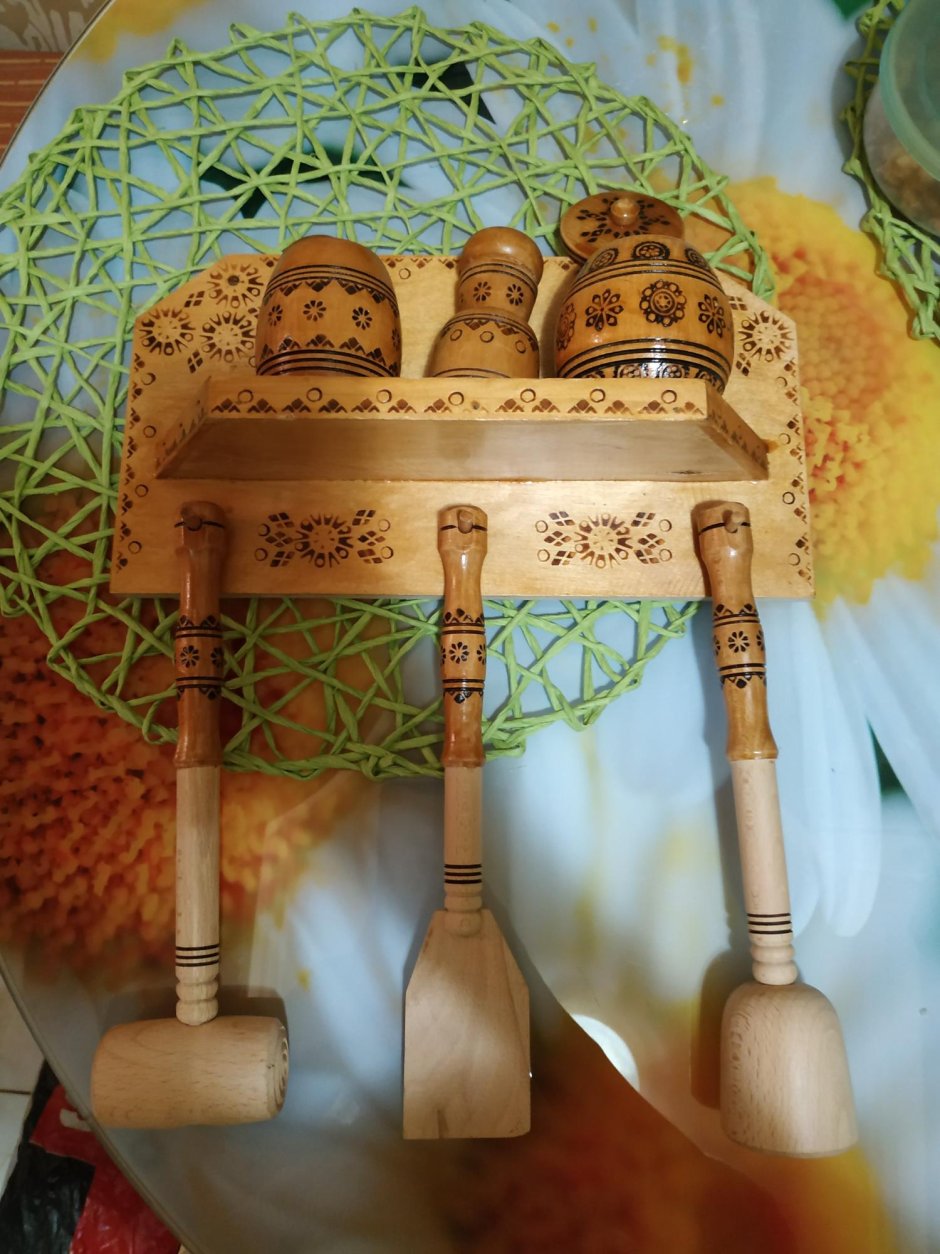 Бамбуковый набор для кухни лопатки
