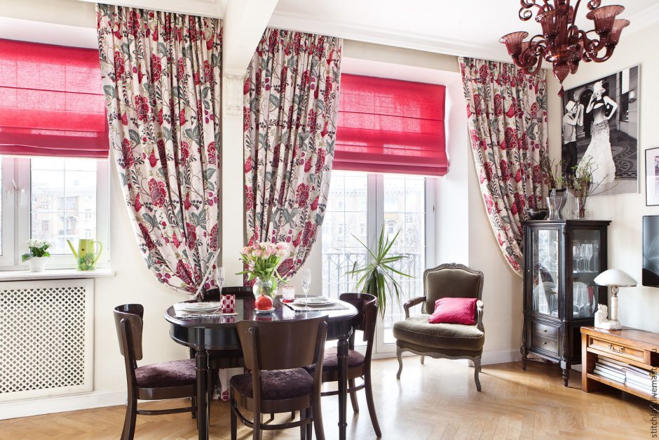 Шторы Pasionaria шанти винный