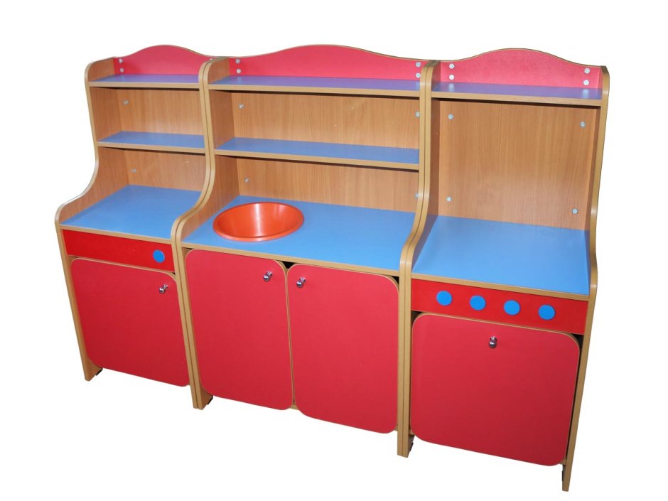 Мебель для детского сада белая