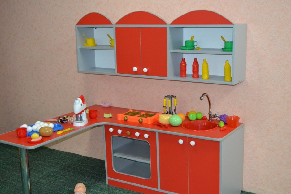 Детская мебель кухня в детском саду (59 фото)