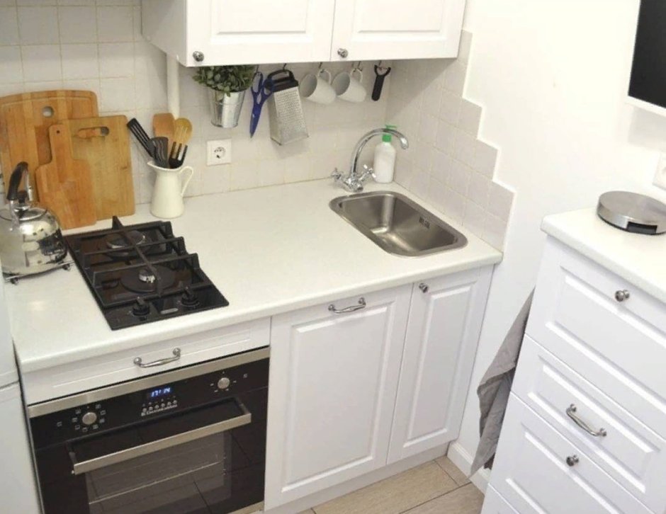 Stove inside in Kitchen