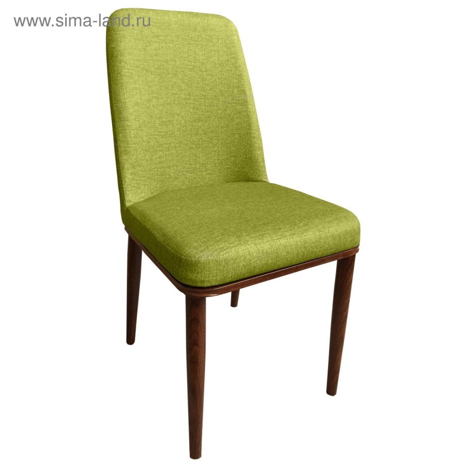 Стол с зелеными стульями