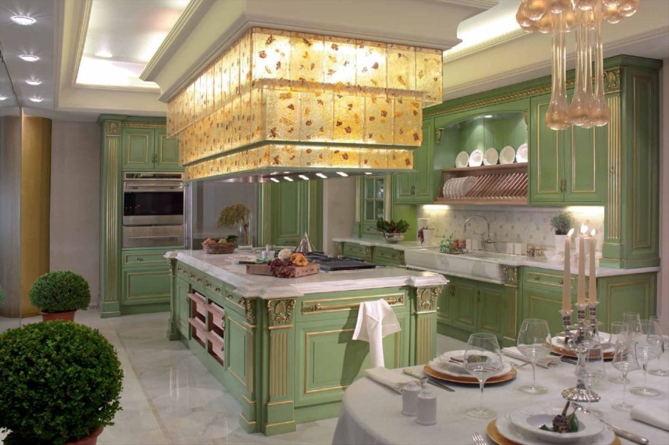 Итальянский стиль в интерьере кухни