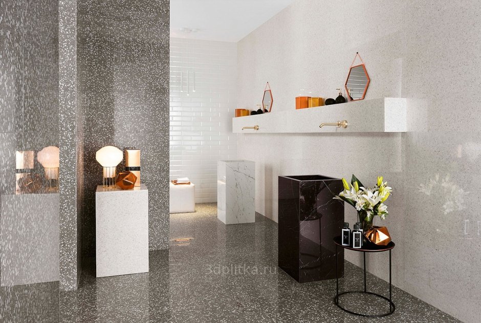 Керамогранит Orinda terrazzo Glossy 60x120