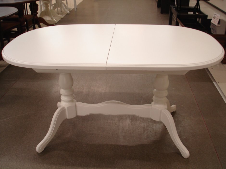 Лион Виста 120 стол белый