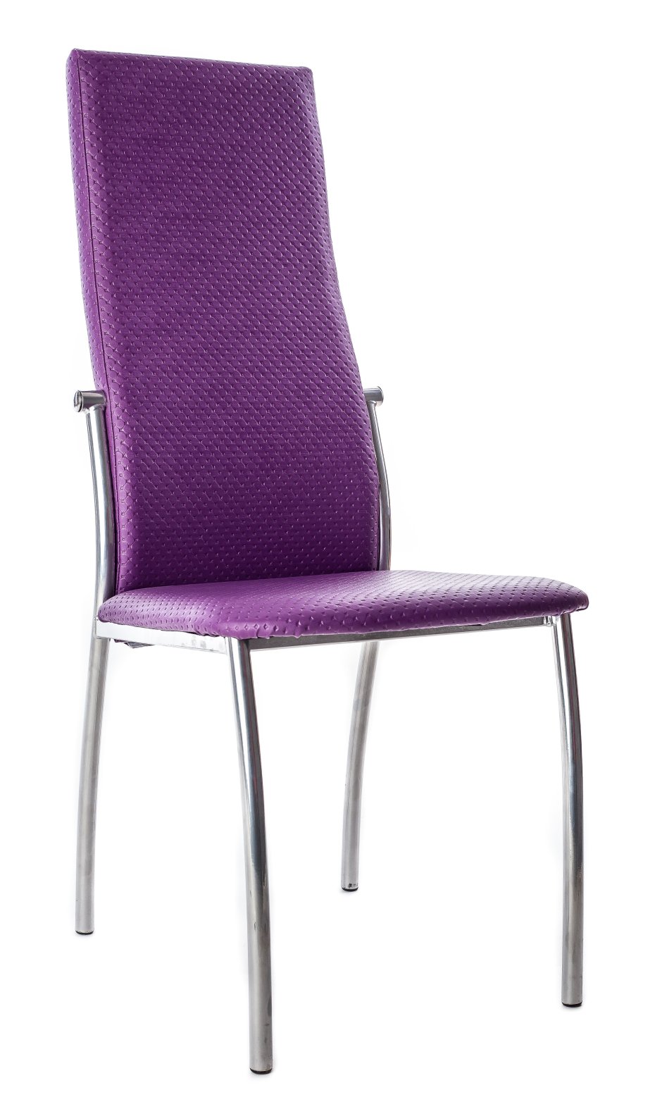 Чёрно фиолетовый стул