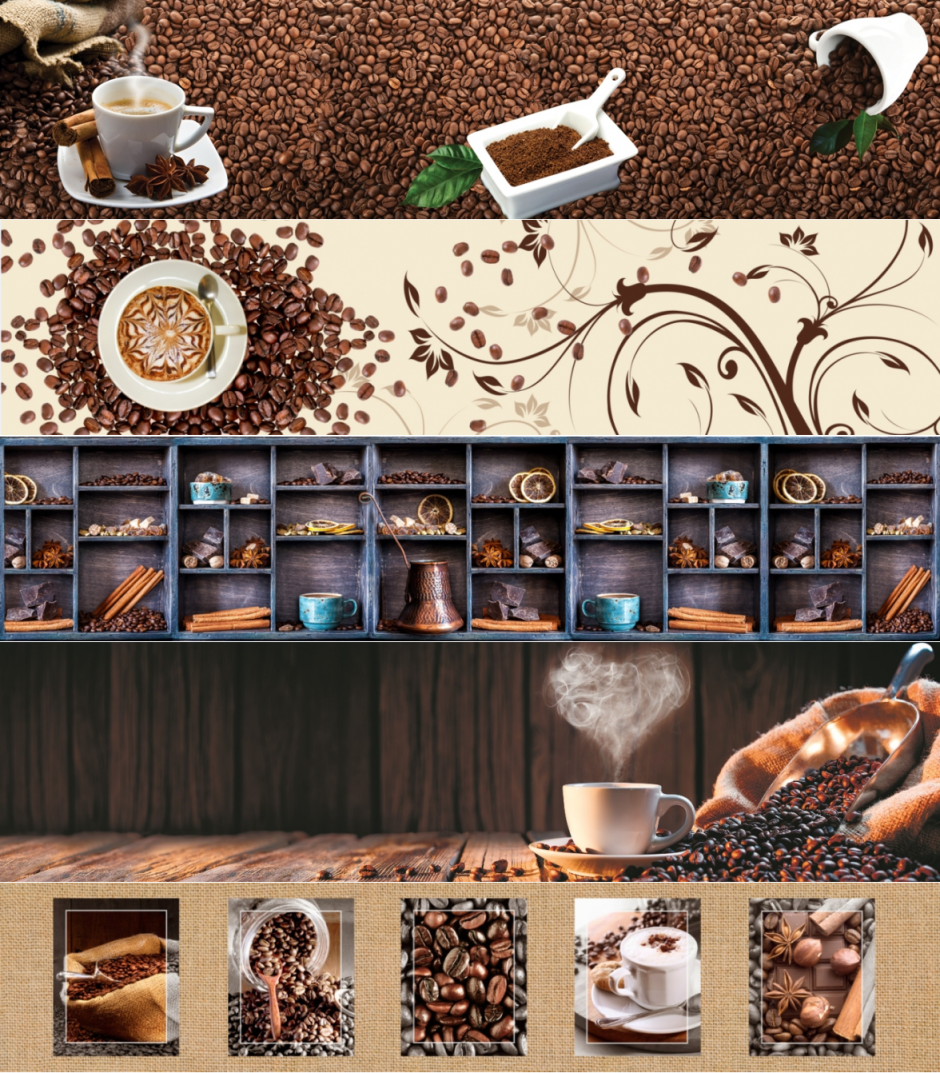Модульная картина кофе