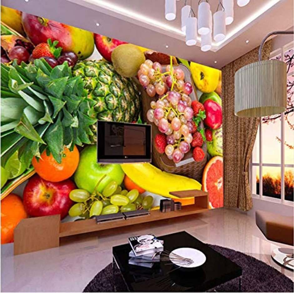 Фотообои фрукты на кухню на стену