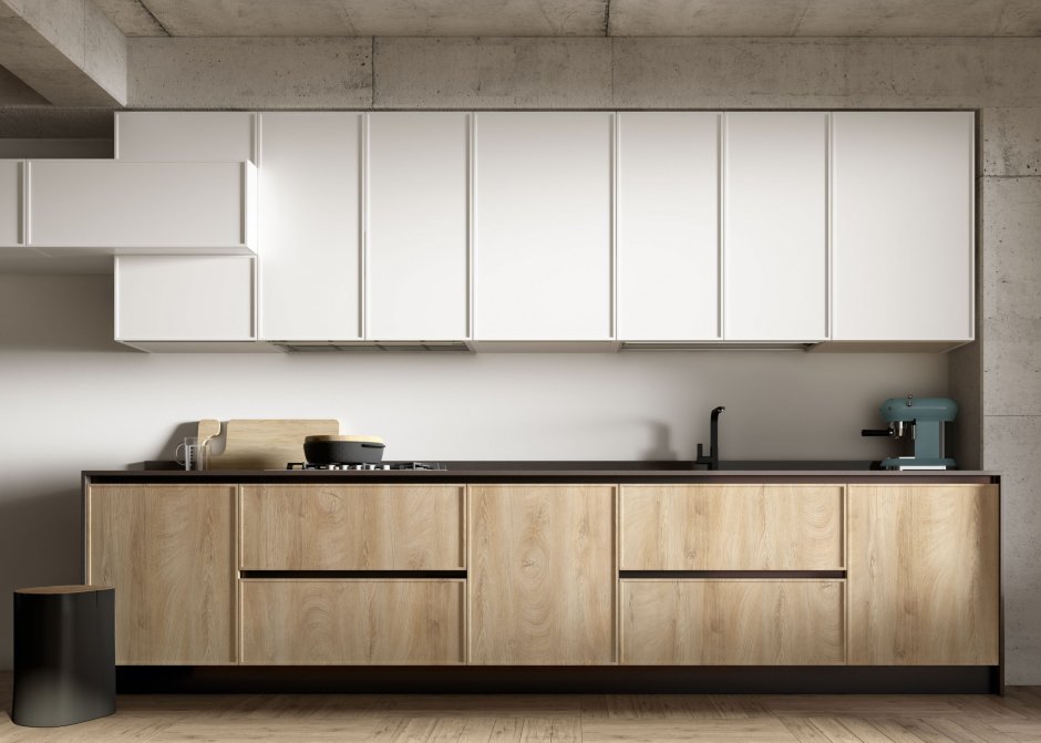 Кухня Интегра американский орех