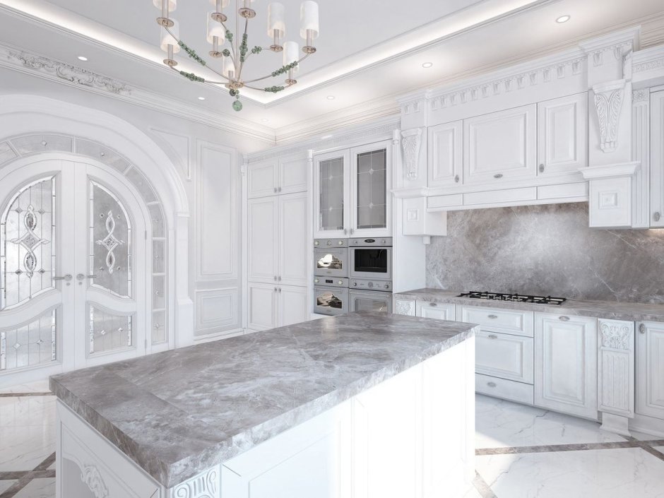 Кварцевый агломерат Grey Marble