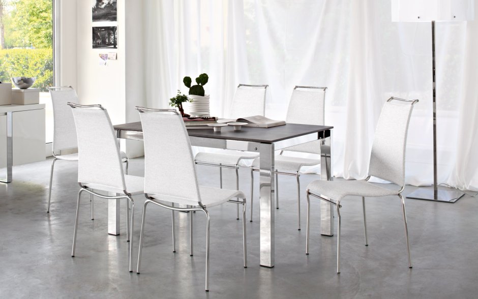 Стол белый Calligaris Baron