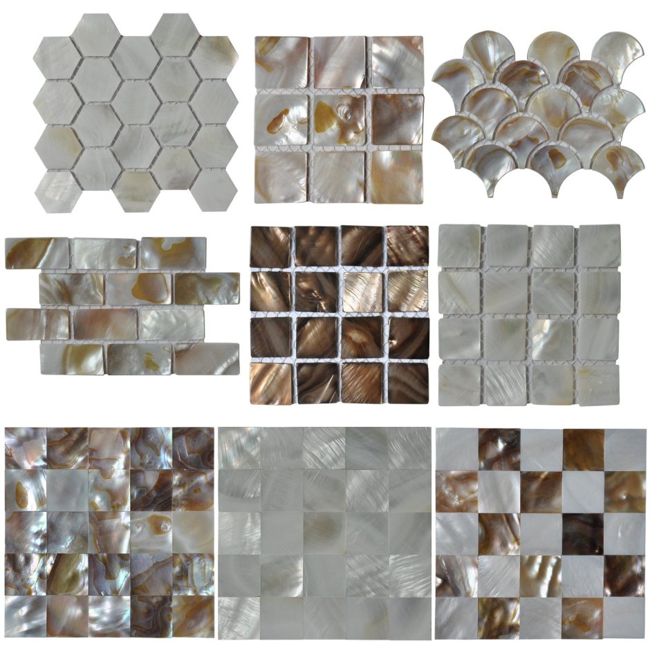 Перламутровая мозаика для кухни