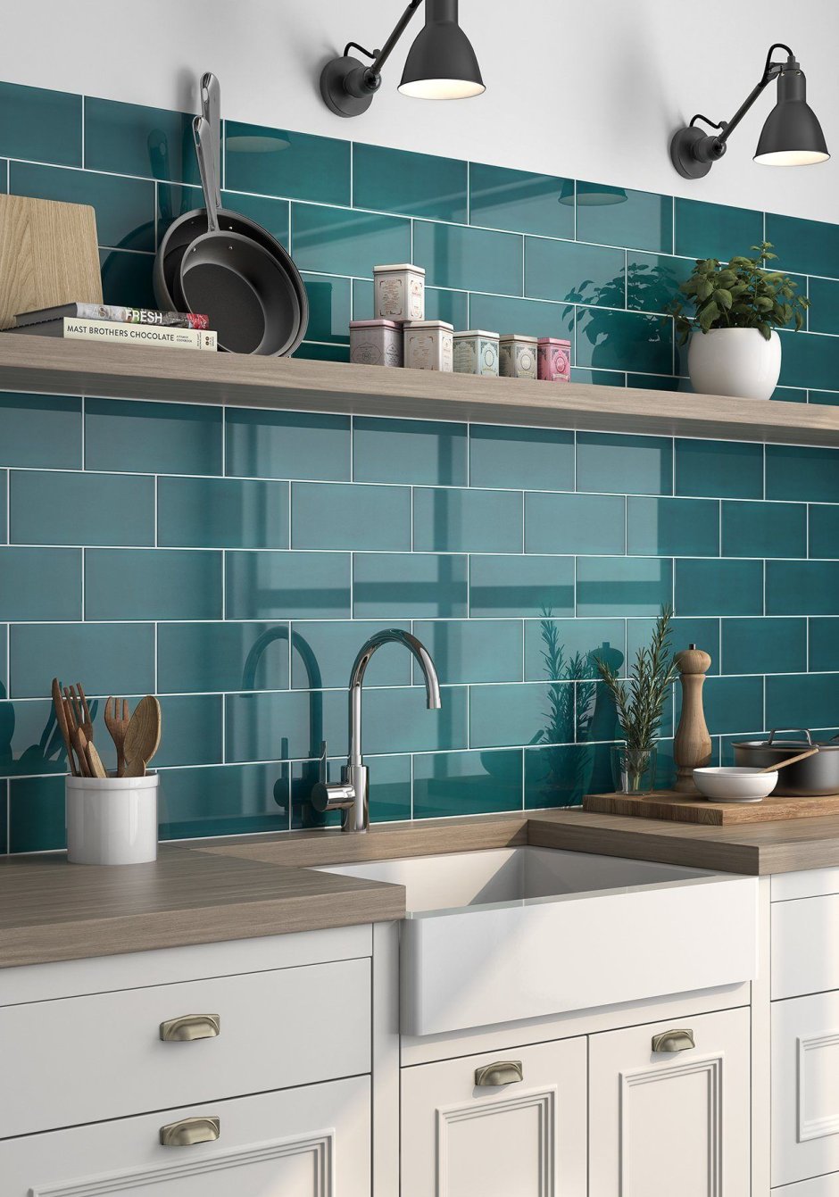 Плитка Backsplash Арабеск