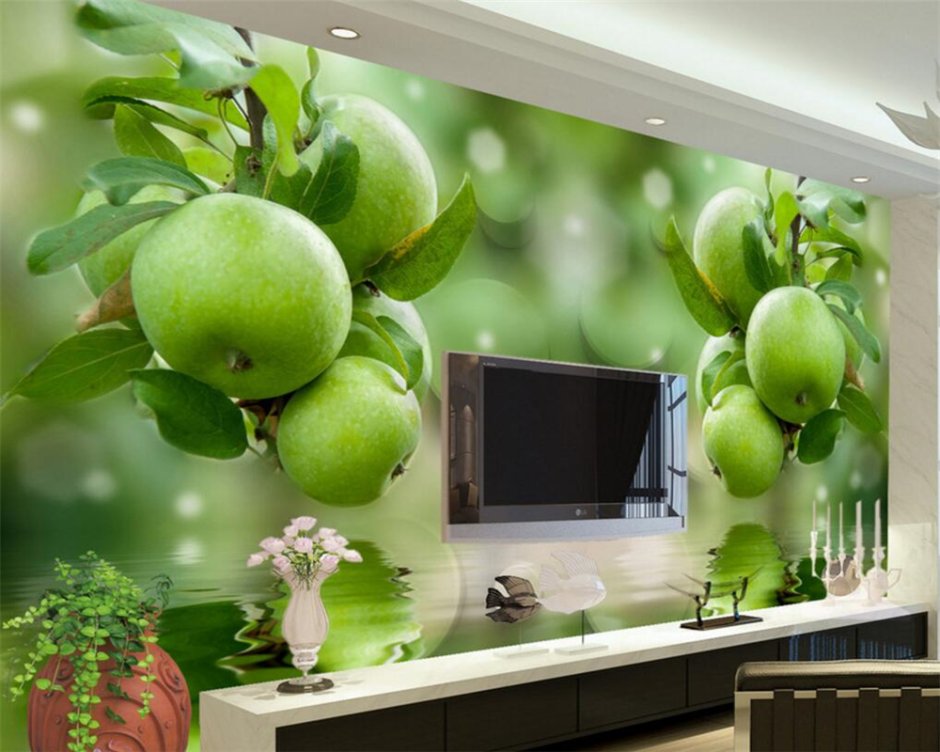 Фотообои фрукты на кухню на стену