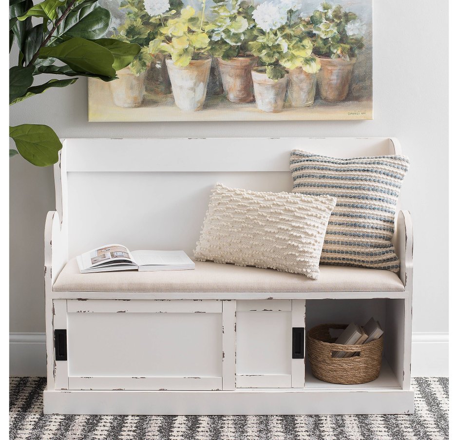 Угловая скамья в прихожую