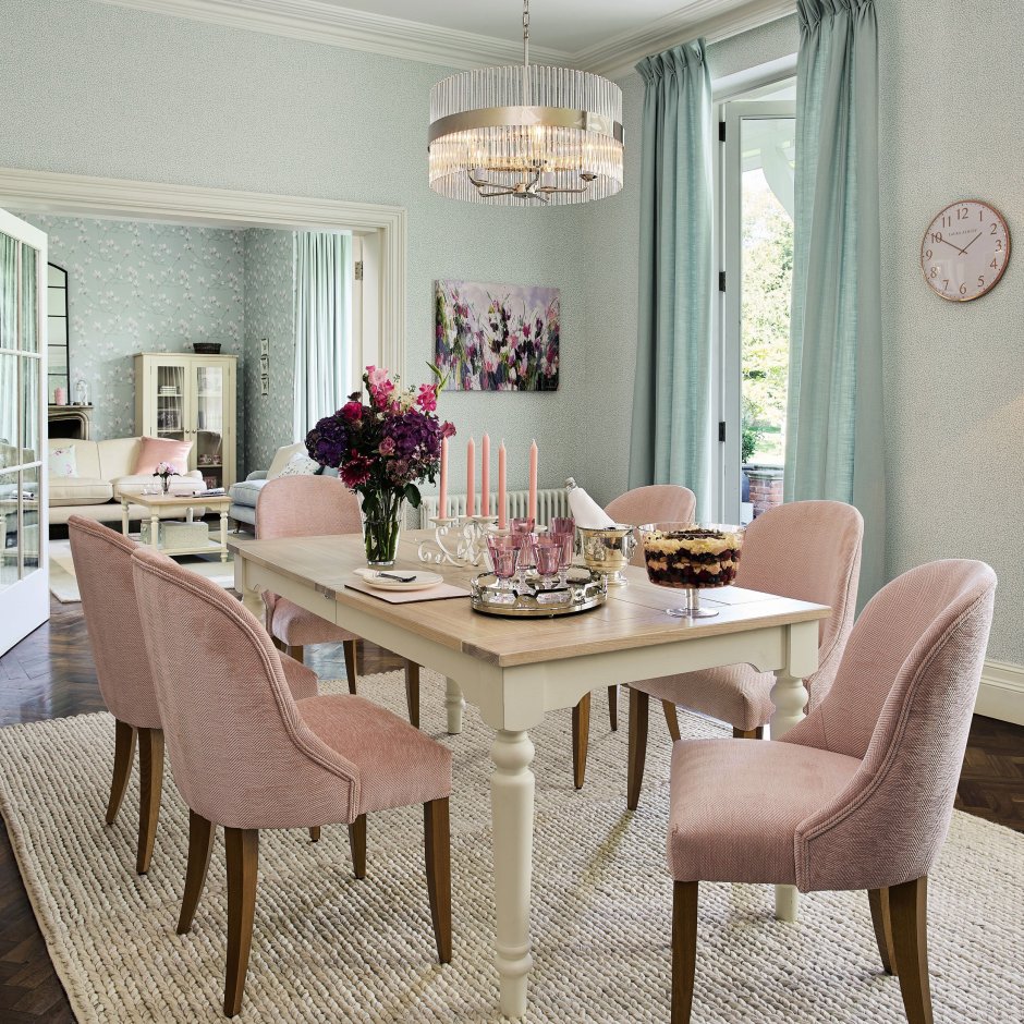 Laura Ashley кухня столовая