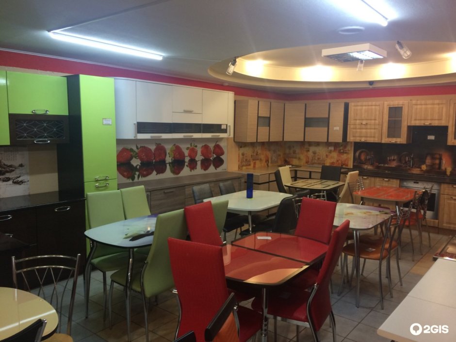 Кухня с разных ракурсов