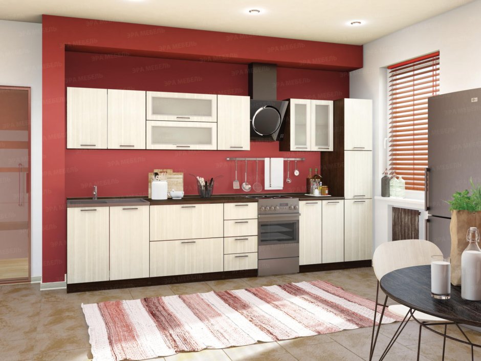 Трехъярусная кухня