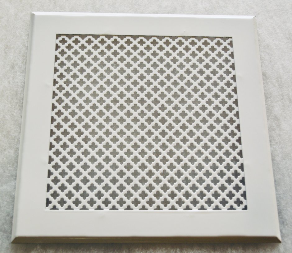 Экран на радиатор отопления АРКМАСТЕР Кристалл 121 х 61 см белый