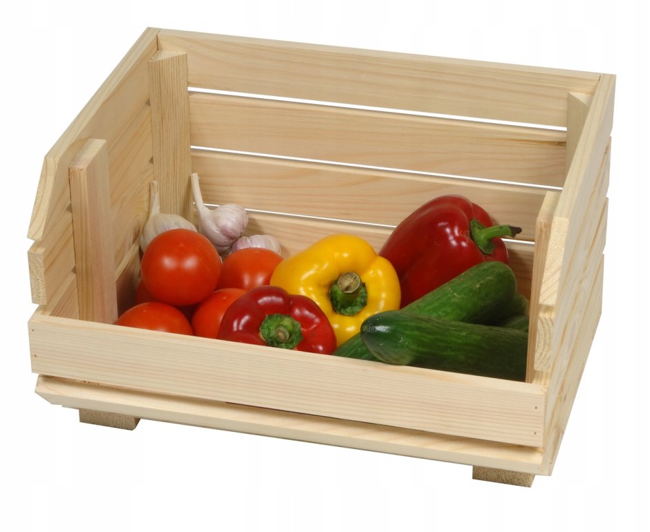 Ящики для хранения овощей деревянные
