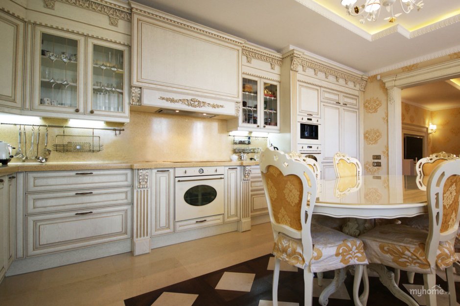 Кухня в аристократическом стиле