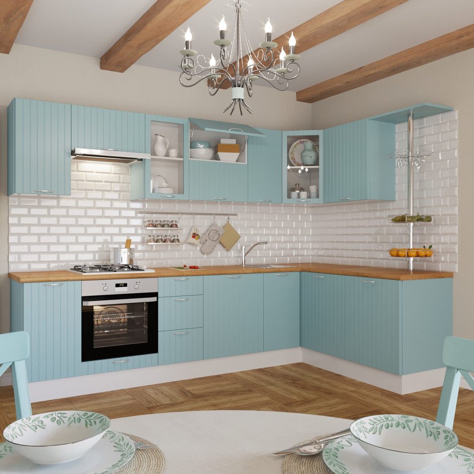 Кухня икеа светло зеленая