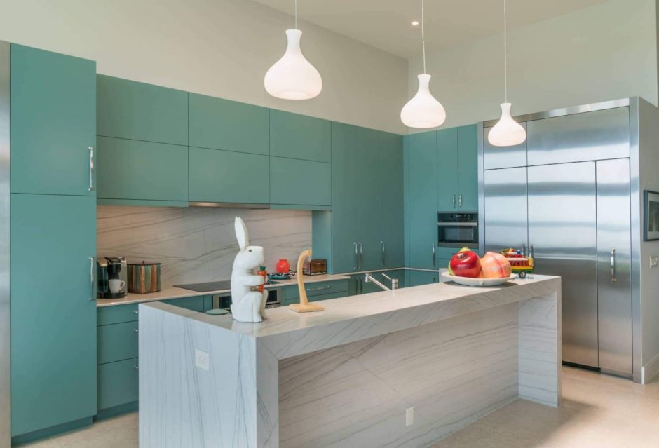 Кухня Фабио Фьорд зеленый