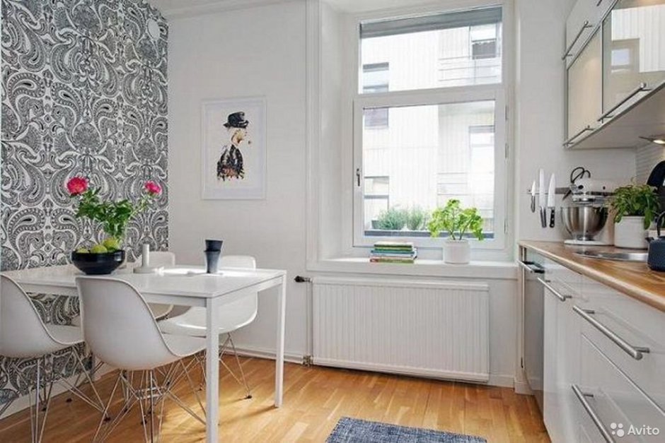 Кухня 10кв Скандинавия