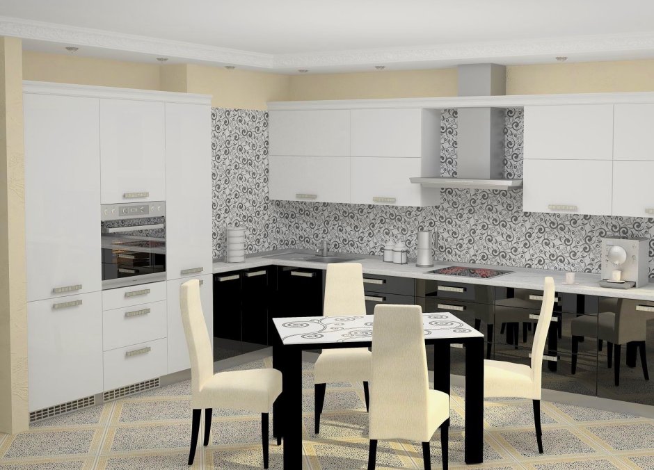 Белые кухни