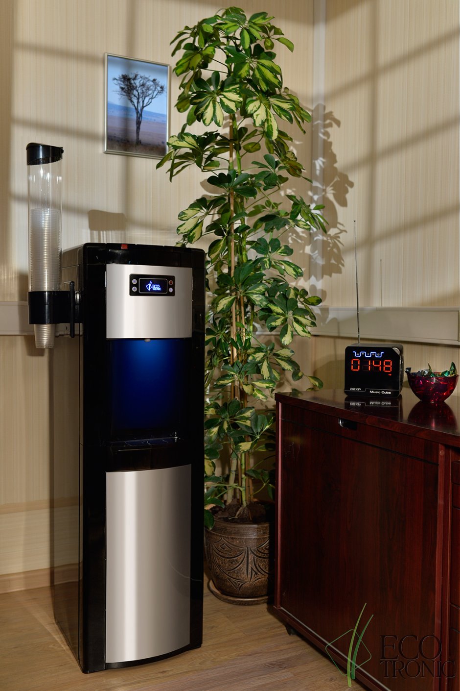 Кулер Ecotronic h1-l Black