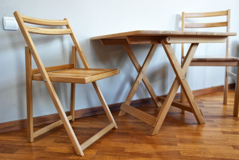 Оригинальные складные стулья для кухня своими руками
