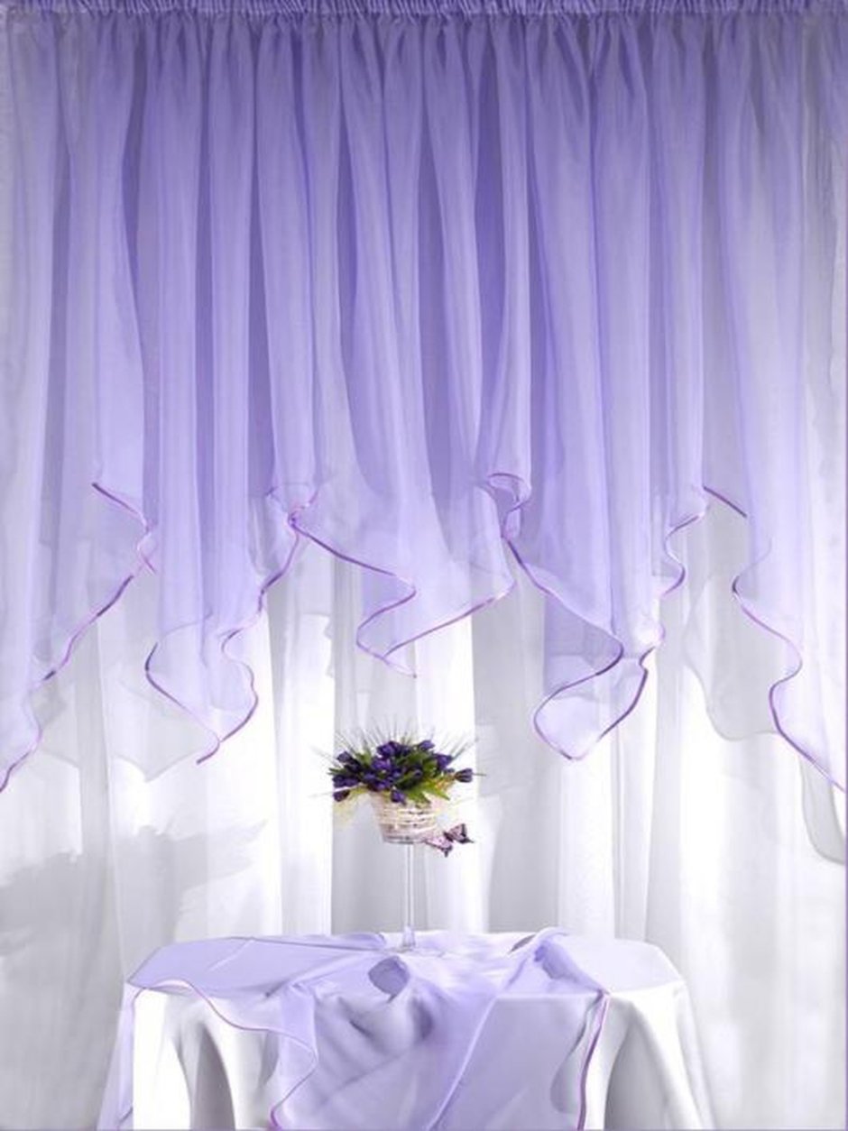 Шторы на полукруглое окно