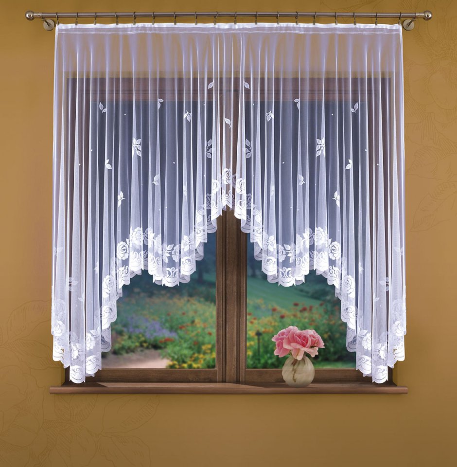 Штора арка для кухни