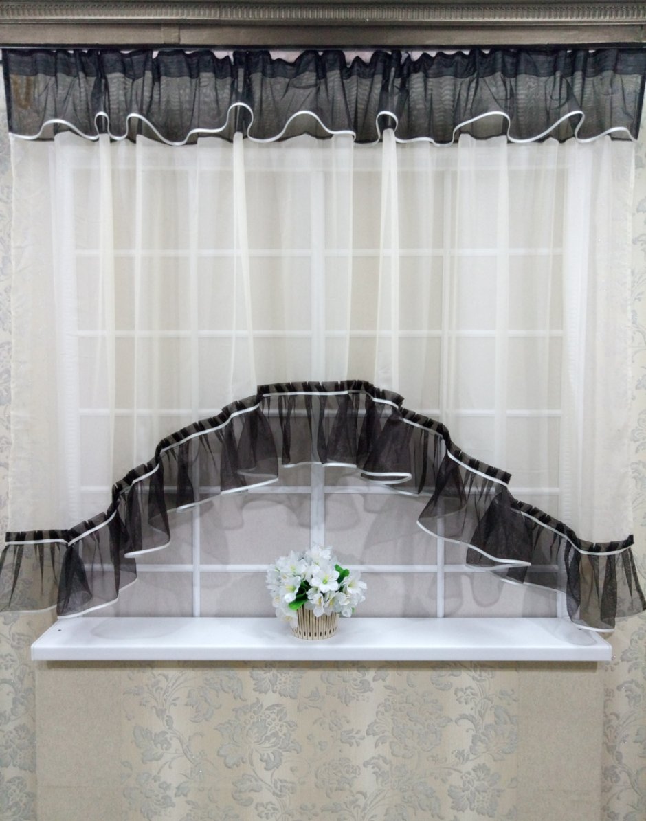 Тюль на кухню