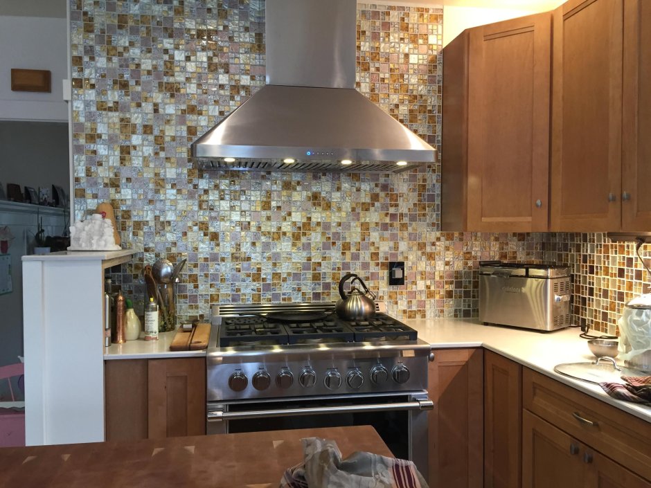 Плитка мозаика для кухни на фартук